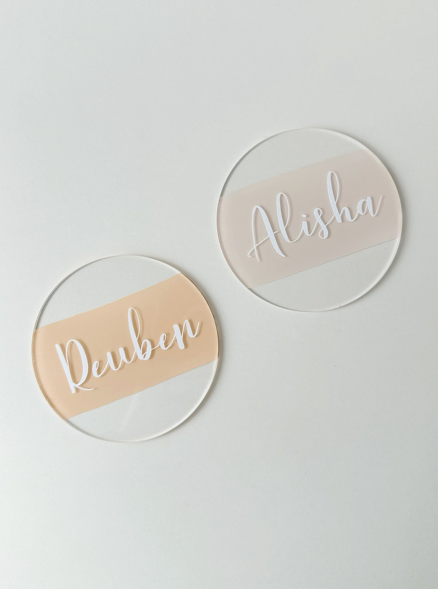 Place Name Setting - Circle