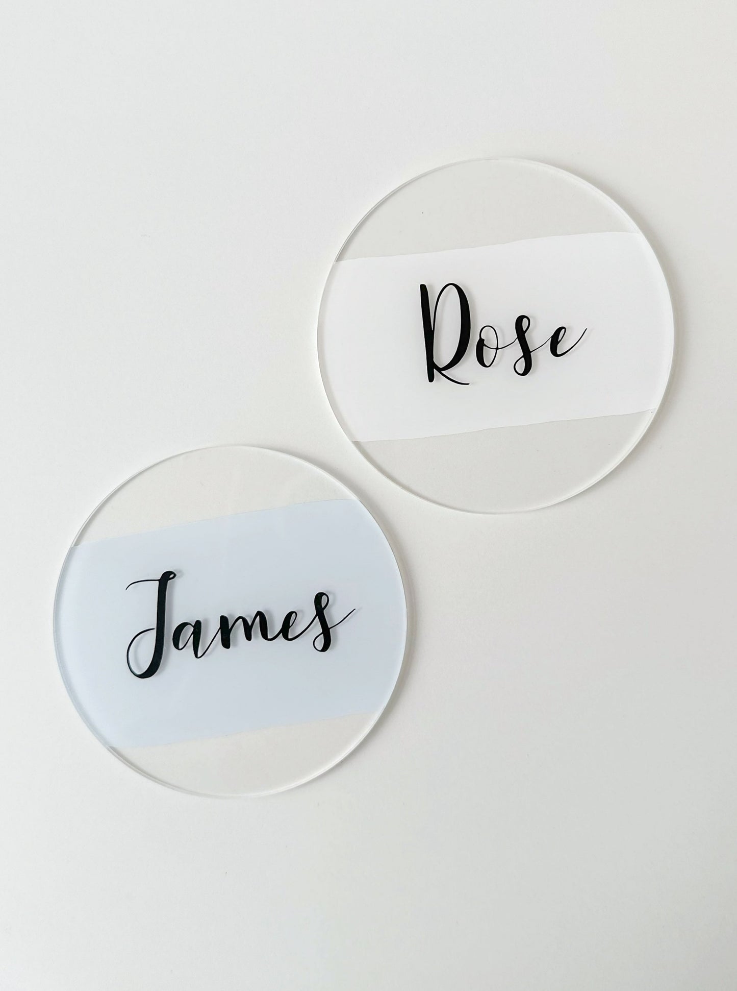 Place Name Setting - Circle