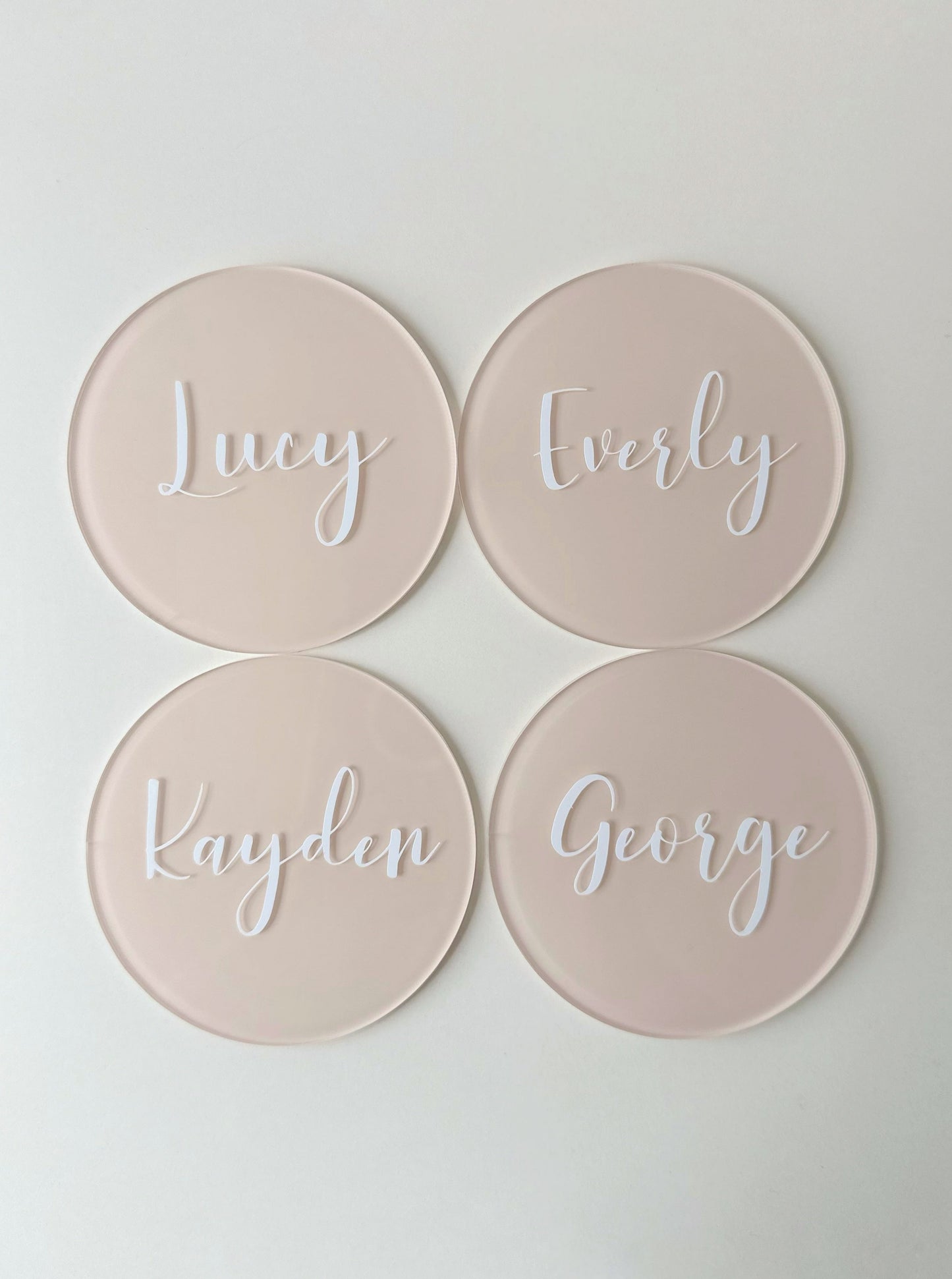 Place Name Setting - Circle