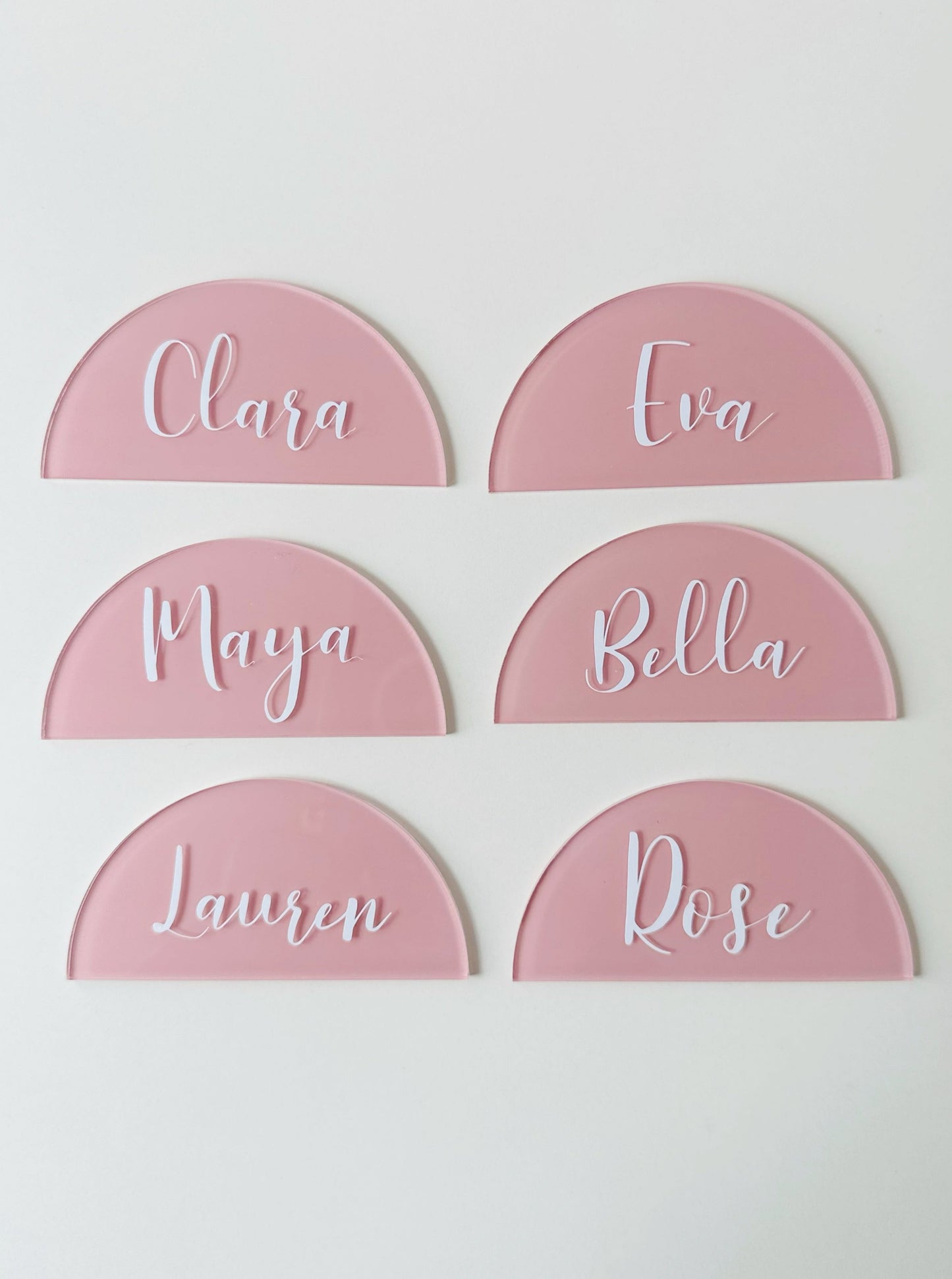 Place Name Setting - Semi Circle